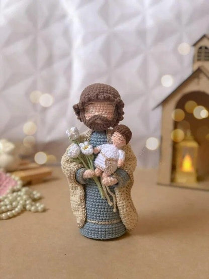 Sagrada Família Maria, José e o Menino Jesus | 22cm