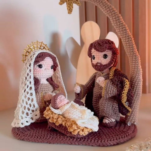 Sagrada Família com Base e Estrela Guia